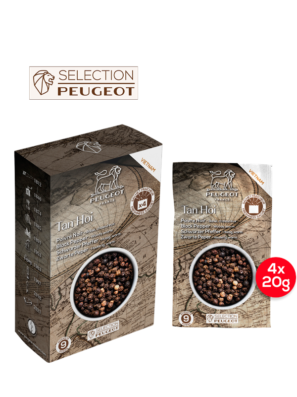 Peugeot Tan Hoi Sort peber 80g