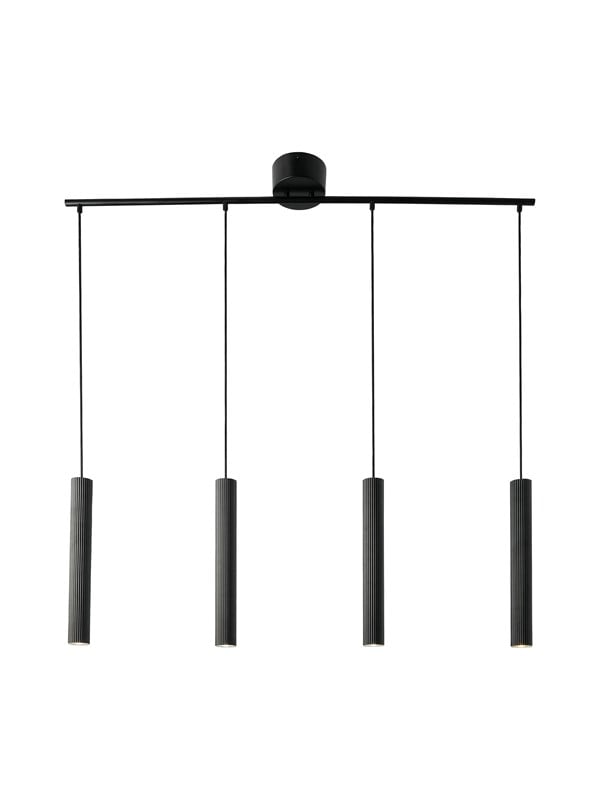 Nordlux Vico 4-Rail pendel, sort