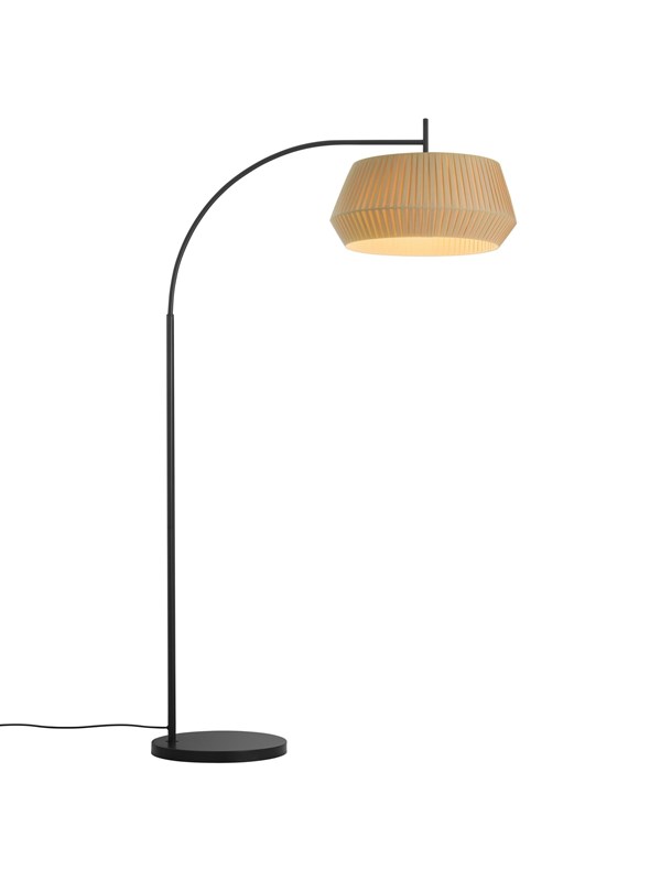 Nordlux Dicte gulvlampe, beige billede