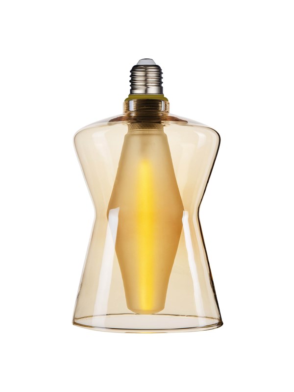 Nordlux LED pære Deco Cone 15 Dim 2700 Kelvin 320 Lumen Ravfarvet E27