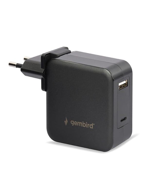 Gembird NPA-PD60-01 Universal 60W USB Type-C PD laptop charger