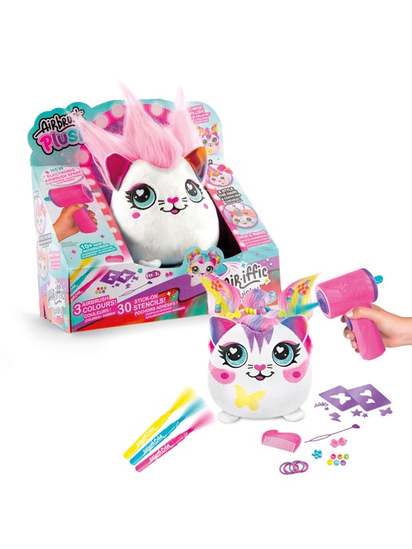Airbrush Plush Hair'iffic 17 cm Squish Pal - Precious