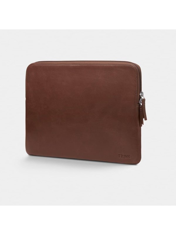 Læder sleeve til 14" MacBook Pro - brun (Trunk)