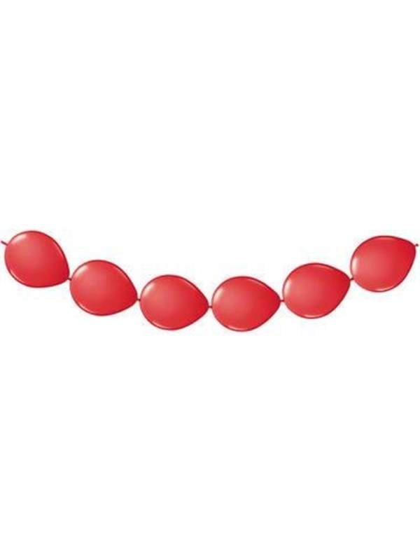 Folat BV Red Knot Balloons 8pcs.