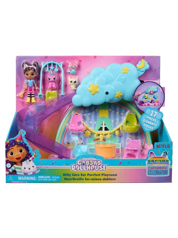 Gabby's Dollhouse Kattepleje Legesæt
