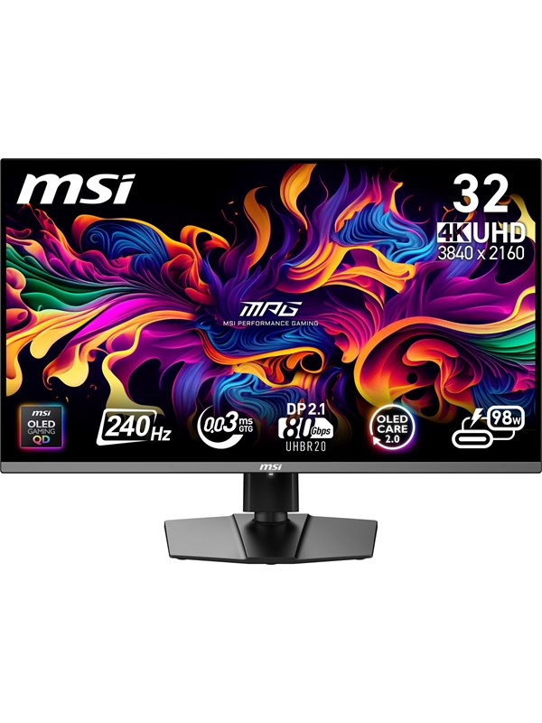 32" MSI MPG 322URX QD-OLED - OLED monitor - 32" - HDR