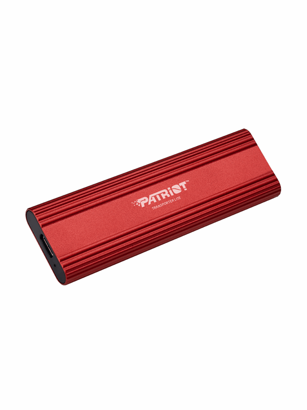 Patriot Transporter Lite - 512GB - Ekstern SSD - USB 3.2 Gen 2 - Rød