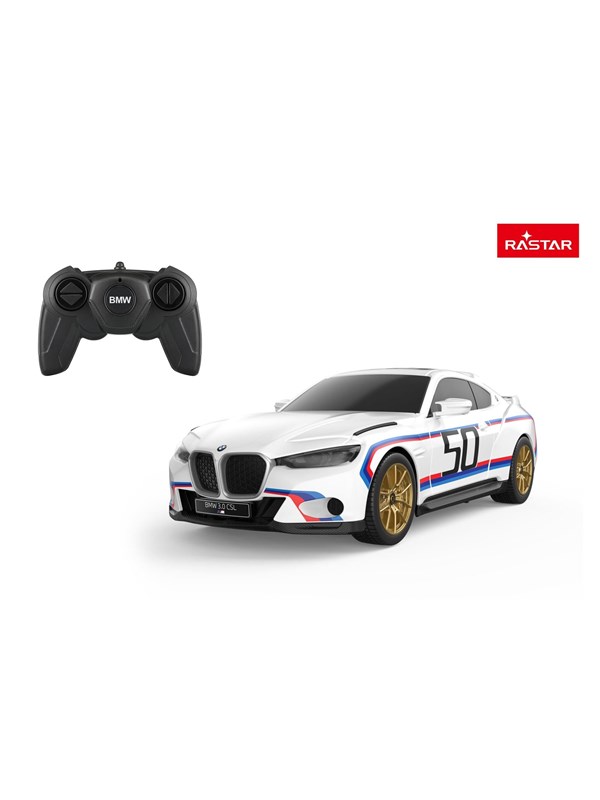 RASTAR R/C 1:24 BMW 3.0 CSL White billede