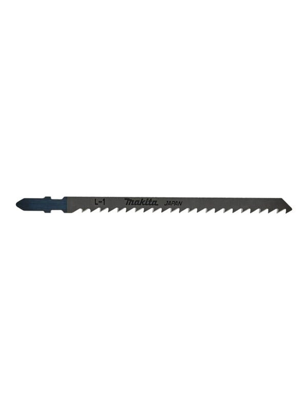 Makita L-1 - Stiksavsklinge - for træ, plastik, spånplade, krydsfiner, fineret træ, betonplex - 5 stykker - T-skaft - længde: 132 mm - for Makita DJV182Z, JR1000FTJ