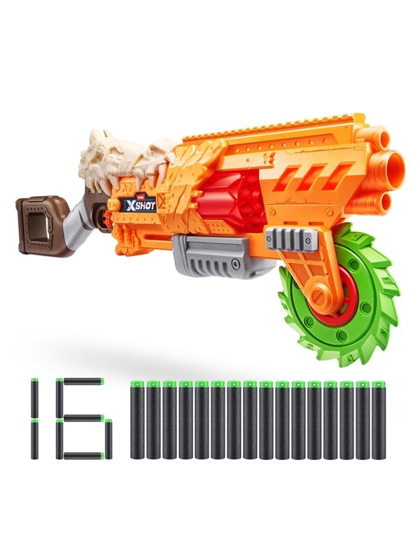 X-Shot Insanity Horrorfire Doomsday Skumkuglepistol - 16 Darts