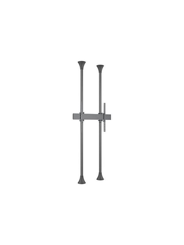 Multibrackets M Pro Series mounting kit - single side - for flat panel - fixed arms - black - Maks 80 kg - Maks størrelse 75"