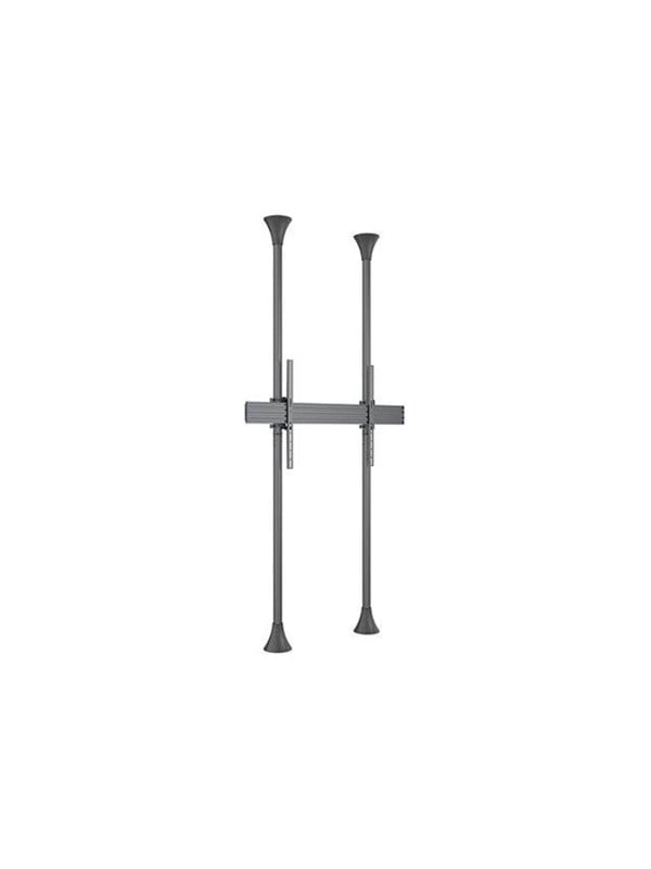 Multibrackets M Pro Series mounting kit - single side - for flat panel - fixed arms - black - Maks 80 kg - Maks størrelse 85"