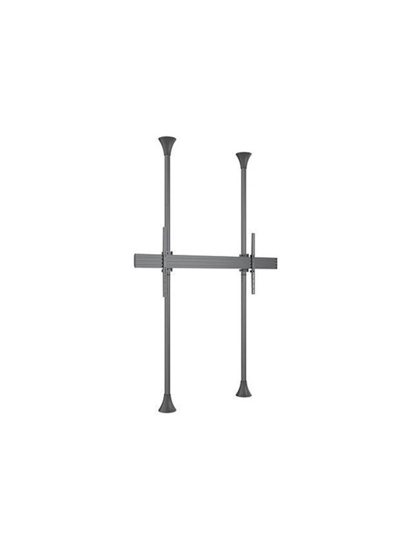 Multibrackets M Pro Series mounting kit - single side - for flat panel - fixed arms - black - Maks 80 kg - Maks størrelse 110"