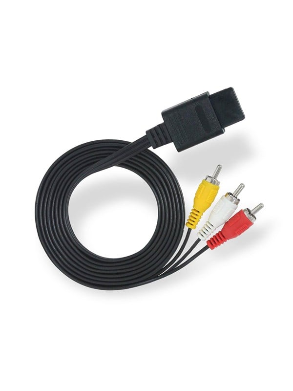 Trade Invaders GC/N64/SNES AV cable (in F&G bag + label) - Nintendo 64