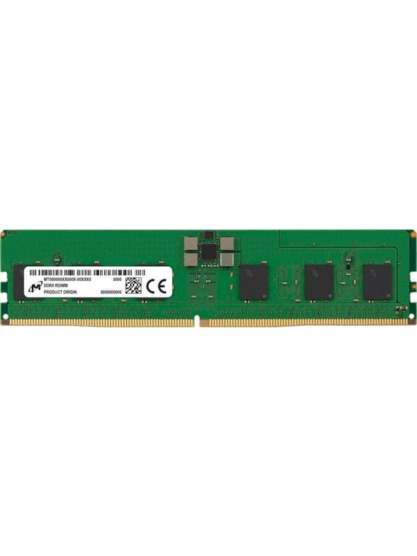 Crucial Micron DDR5-6400 Registreret/ECC - 64GB - CL52 - Single Channel (1 pcs) - Grøn
