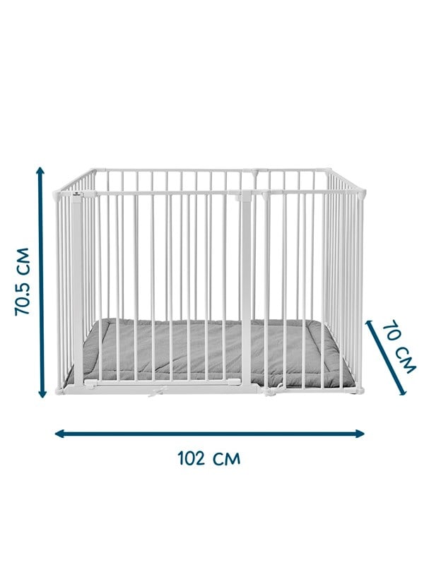 BabyDan Flex Square, hvid