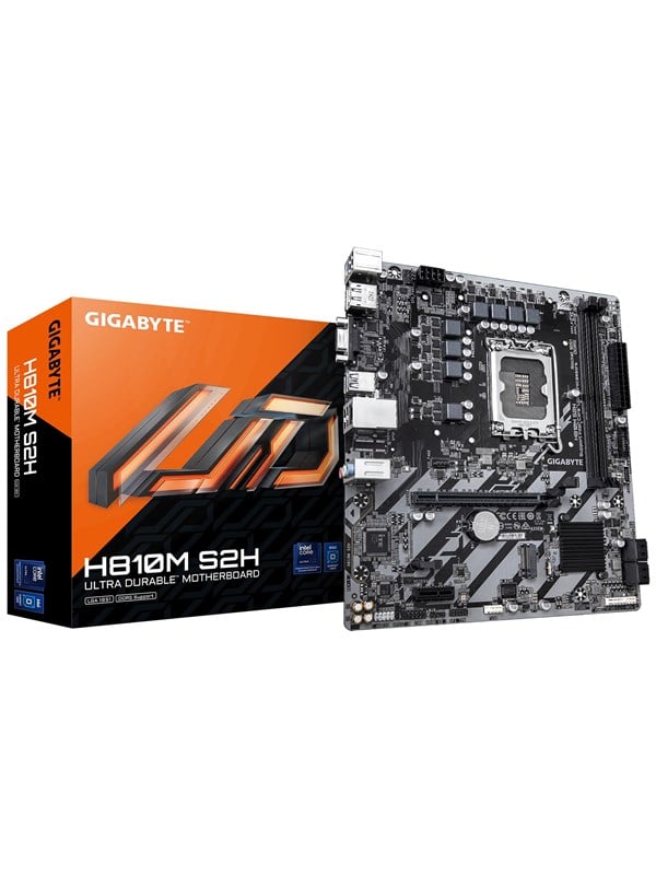 Bundkort micro ATX - Gigabyte H810M S2H, LGA 1851, DDR5, M.2 PCIe 4.0