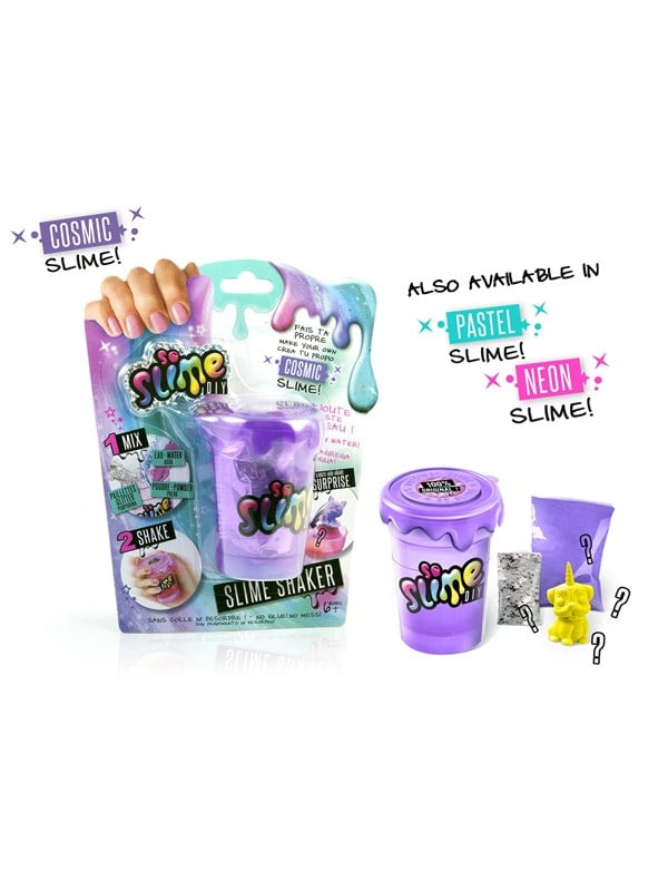 So Slime DIY-Slim - Sensory Slime Shaker - Assorteret