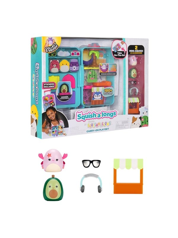 Squishalongs Squish-a-longs - Legesæt med bagage (2510192)