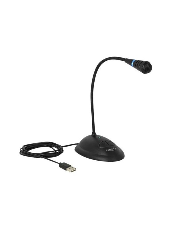 DeLOCK USB-mikrofon med svanehals