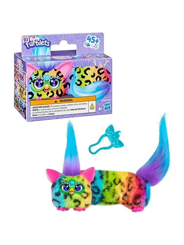 Furby DJ Furblets Rain-Bow-Kat