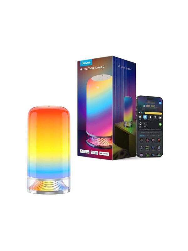 Govee H6022 Intelligent LED bordlampe WiFi/Bluetooth Led Lys - GEEKD.dk