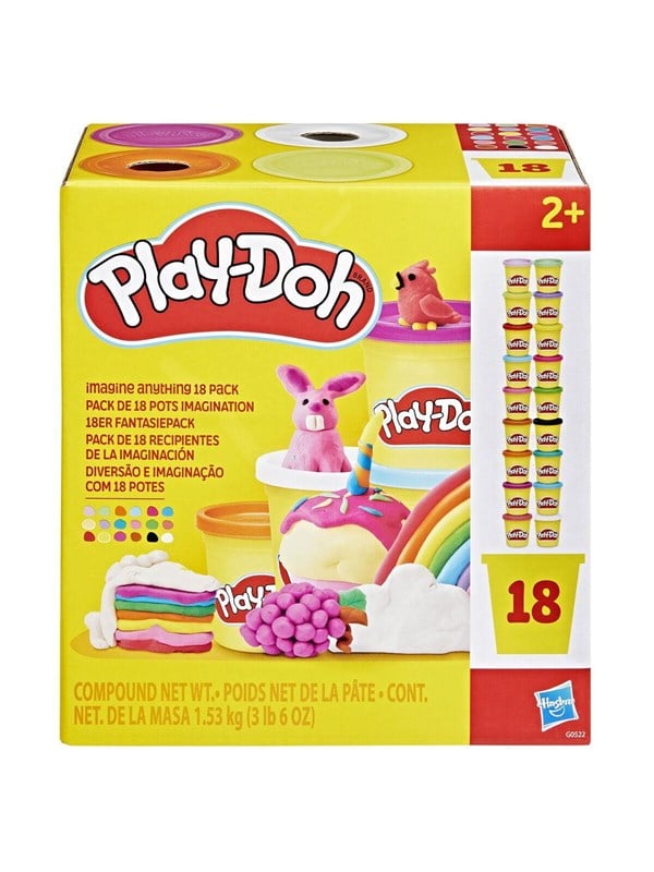 Play-Doh Modellervokssæt - 18-pak - Imagine Anything