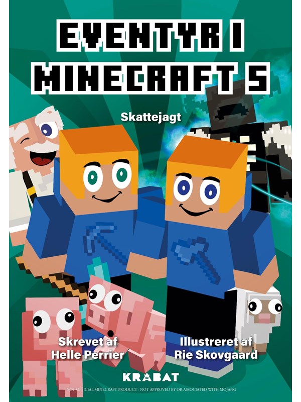 Eventyr i Minecraft 5 - Børnebog - Hardback