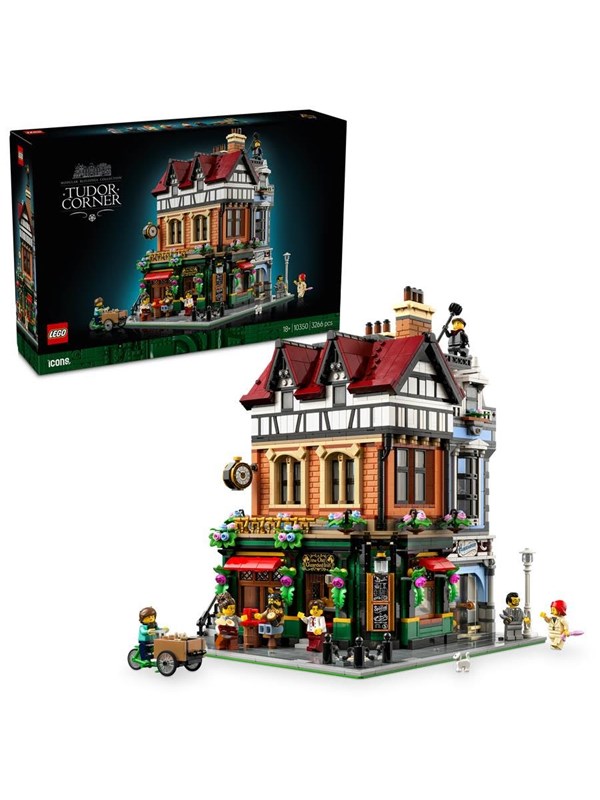 LEGO Icons 10350 Hjørnebygning i tudorstil billede