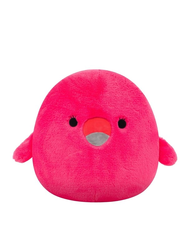 Squishmallows - Fuzz A Mallows Cookie Flamingo Bamse - 40 Cm