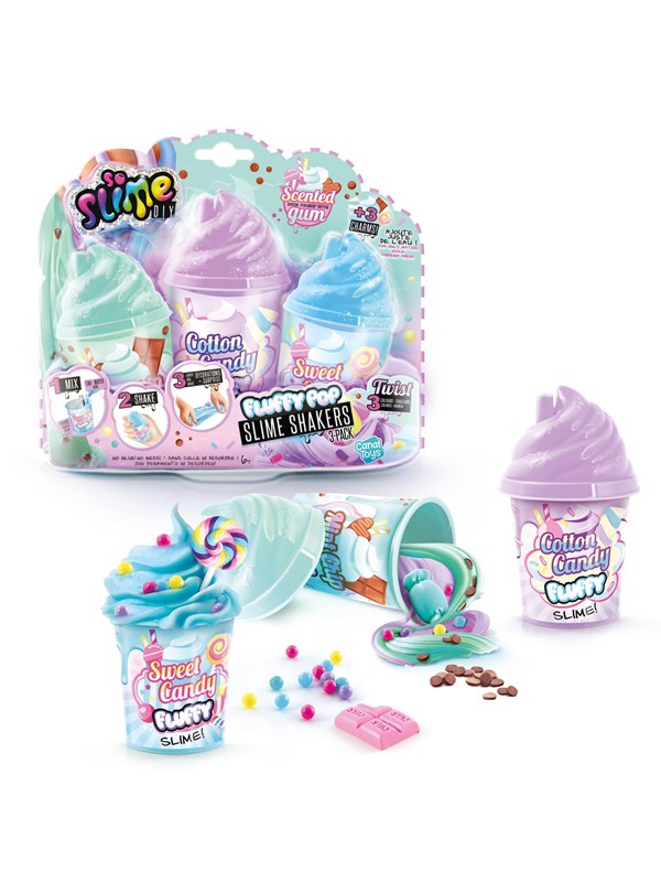Canal Toys - So Slime - Diy Slim Sæt - Fluffy Pop Slime Shakers