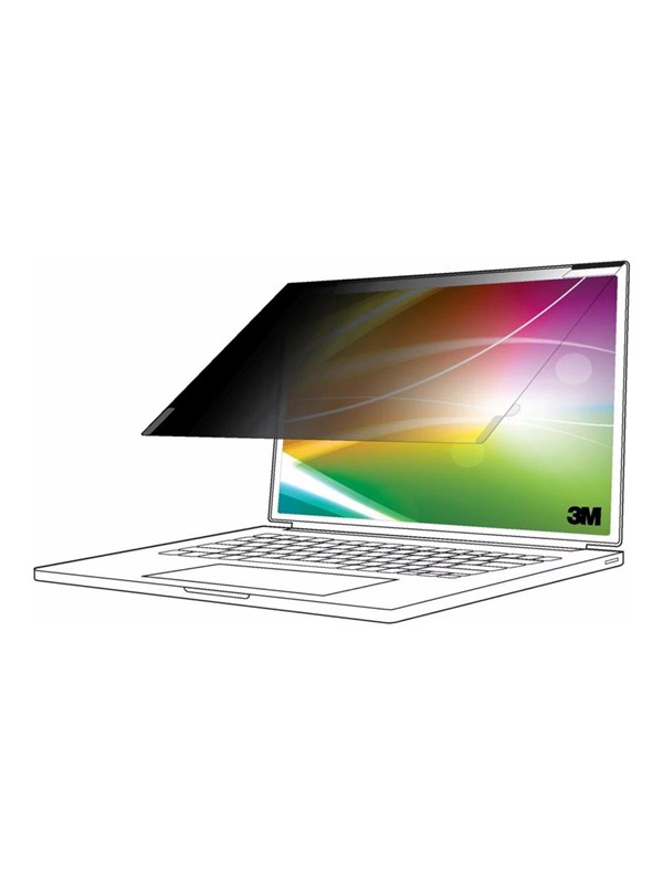 3M Bright Screen privatlivsfilter til 15,6" laptop, 16:10 - BP156W1E
