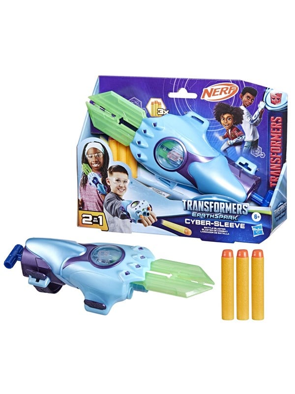 Transformers EarthSpark Roleplay Cyber-sleeve Blaster