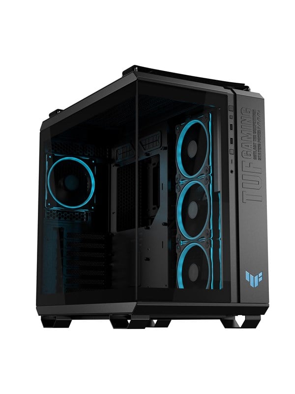 ASUS TUF Gaming GT502 Horizon Black - Kabinet - Tower - Sort billede