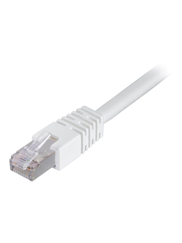 DELTACO F/UTP Cat6 patchkabel, LSZH (Low smoke zero halogen), 35m, hvi