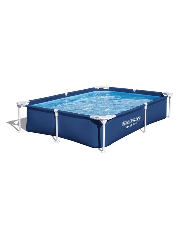 Bestway Swimming Pool Steel Pro Rectangle 221cm billede