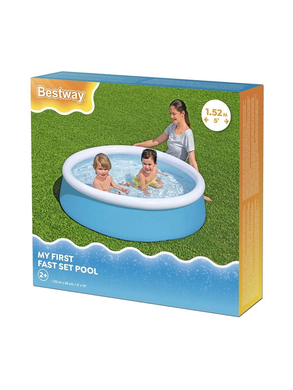 Bestway My First Fast Set Swimming Pool Round 152cm