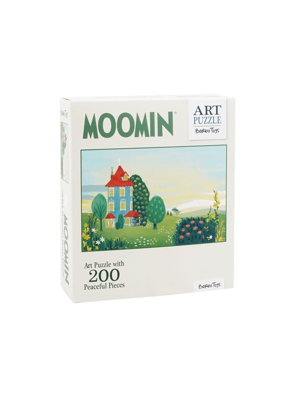 Mumi Art Puslespil - 200 brikker - Grøn - Mumi - Andet Bog - Barbo Toys - 2024 - Dansk - Booktok.dk
