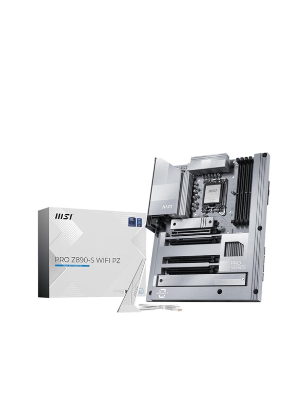 MSI PRO Z890-S WIFI PZ Bundkort - Intel Z890 - Intel LGA1851 - DDR5 RAM - ATX (Project Zero)