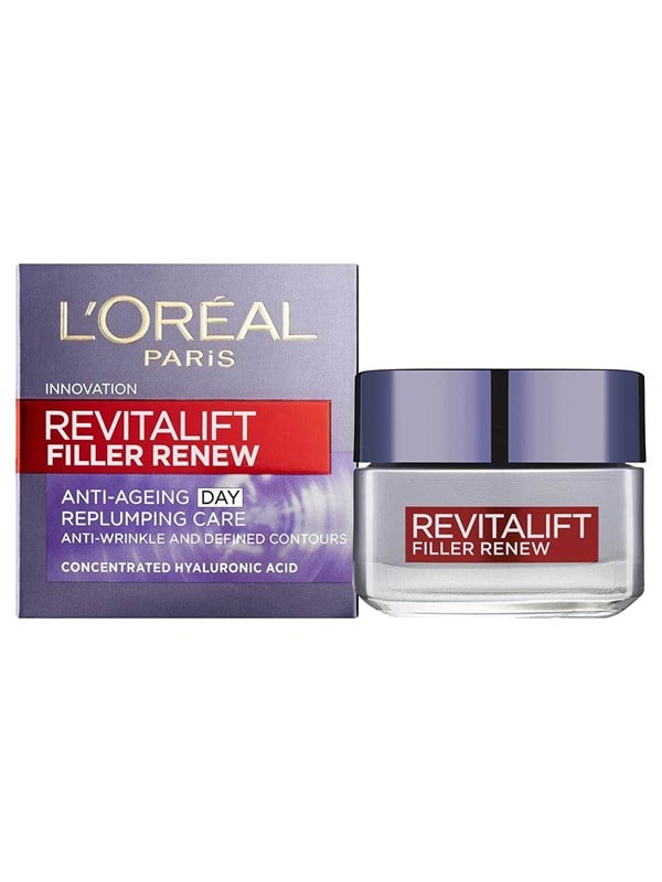 L'Oréal Paris Revitalift Filler, Anti-Ageing, Cream, For Face, 50 ml