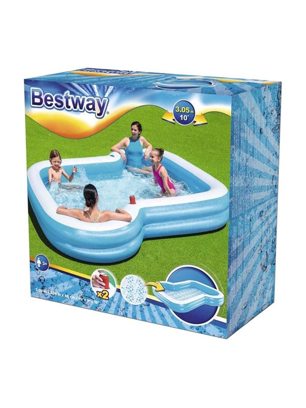Bestway Family Pool Z-Shape Sunsational 305cm billede