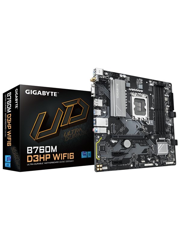 Bundkort micro ATX - Gigabyte B760M D3HP WiFi 6 (LGA 1700)