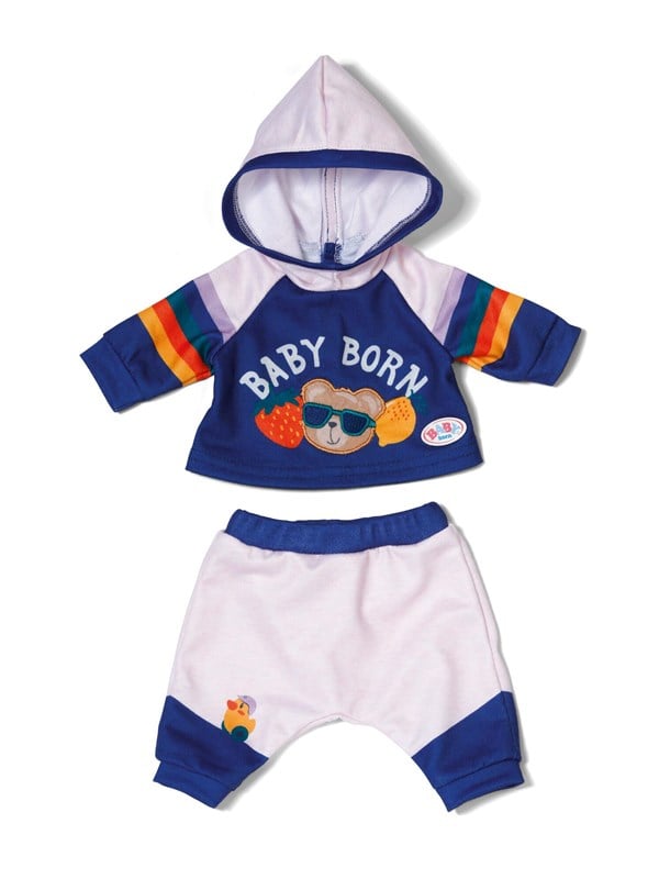 BABY Born Joggingdragt, marineblå, 43 cm (838204)