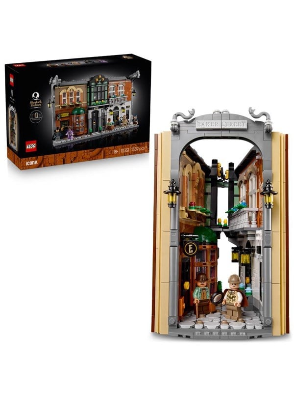 LEGO Icons - Sherlock Holmes: Book Nook - GEEKD.dk