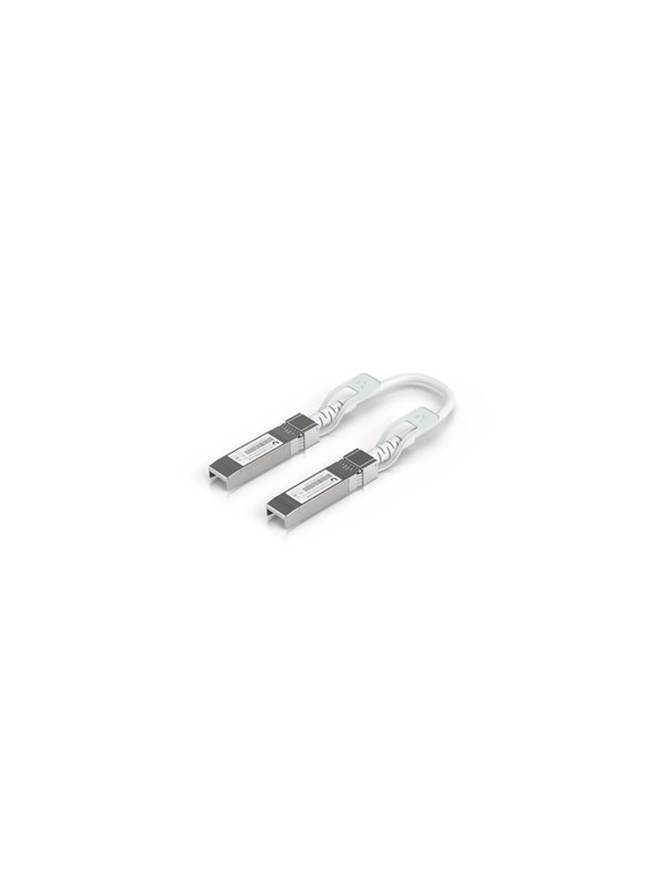 Ubiquiti UniFi 1-25G Auto Direct Attach Uplink Cable 15cm (10-Pack) - Hvid - 0.1m