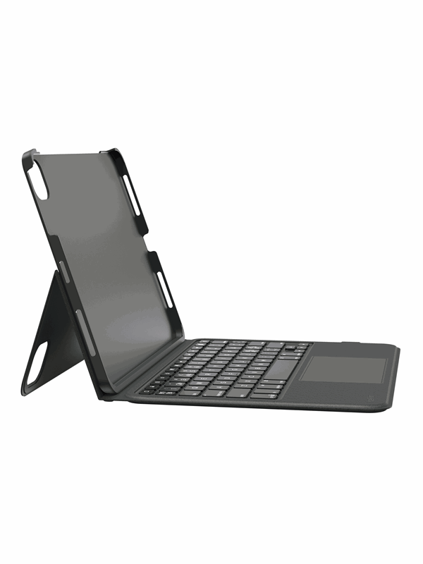 Belkin Cradle Keyboard Folio Ipad Air 10.9 tommer 4th Gen, Ipad Air 10.9 tommer 5th Gen, Ipad Air 11 tommer (m2), Ipad Air 11 tommer (m3), Ipad Air 11 tommer (m4) Nordisk Sort