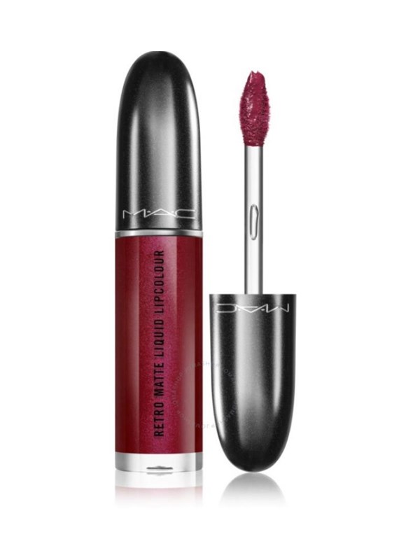 MAC Retro Matte Liquid Lipstick 128 Crowned Mat Metalliseret