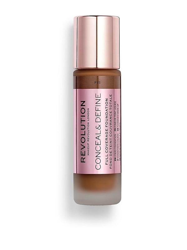 Makeup Revolution Conceal & Define Oil Free Cream Foundation, F 15, 23 ml