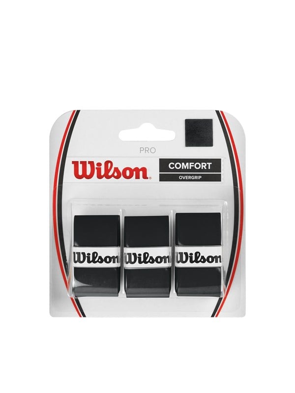Wilson Pro Overgrip (3-pak, Black)
