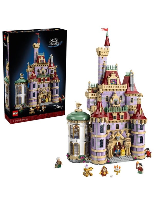 LEGO Disney 43263 Slottet fra Skønheden og Udyret